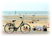 vélo et plages aux Sables d'Olonne